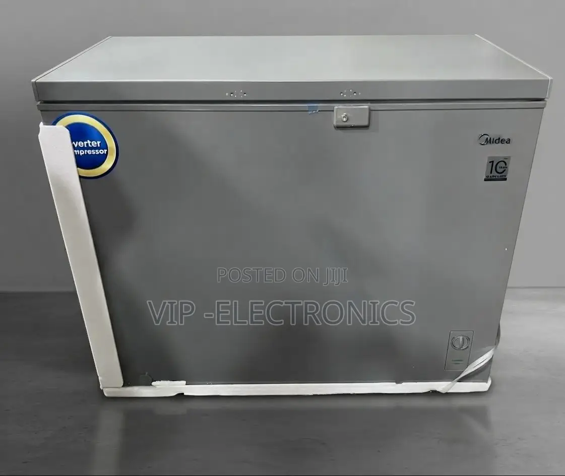Midea Chest Freezer Featuring an Energy-Efficient Inverter Compressor