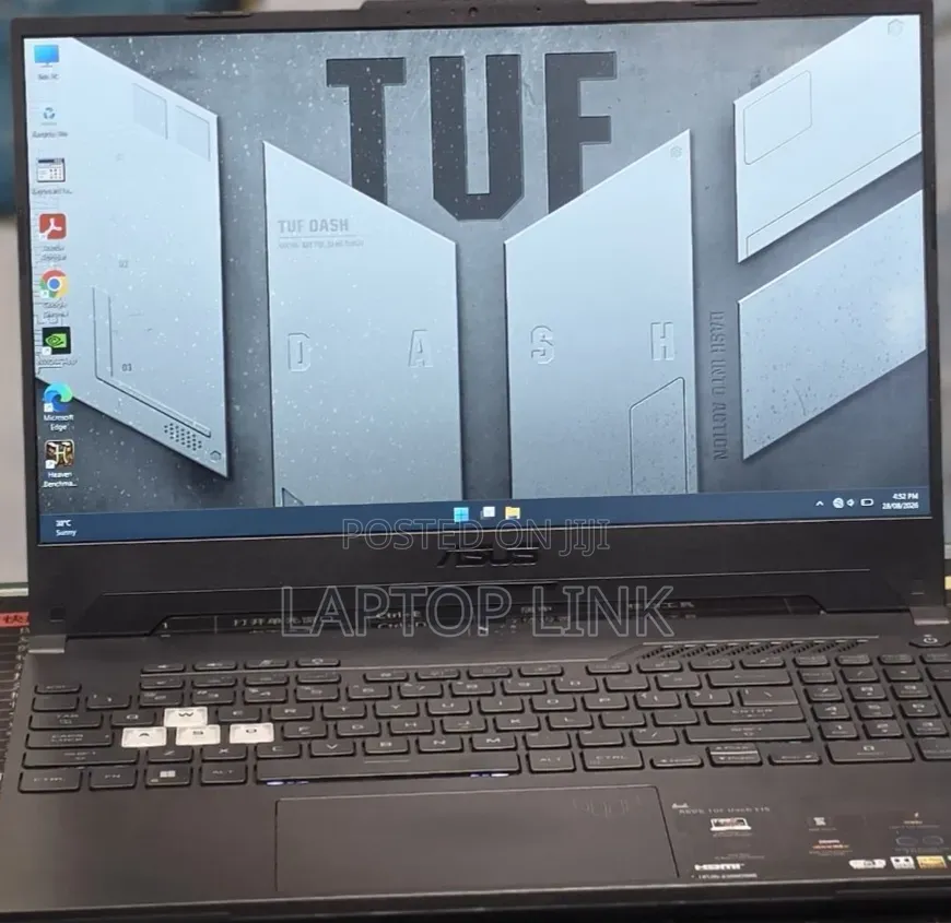 New Laptop Asus TUF Dash F15 16GB Intel Core i7 SSD 512GB