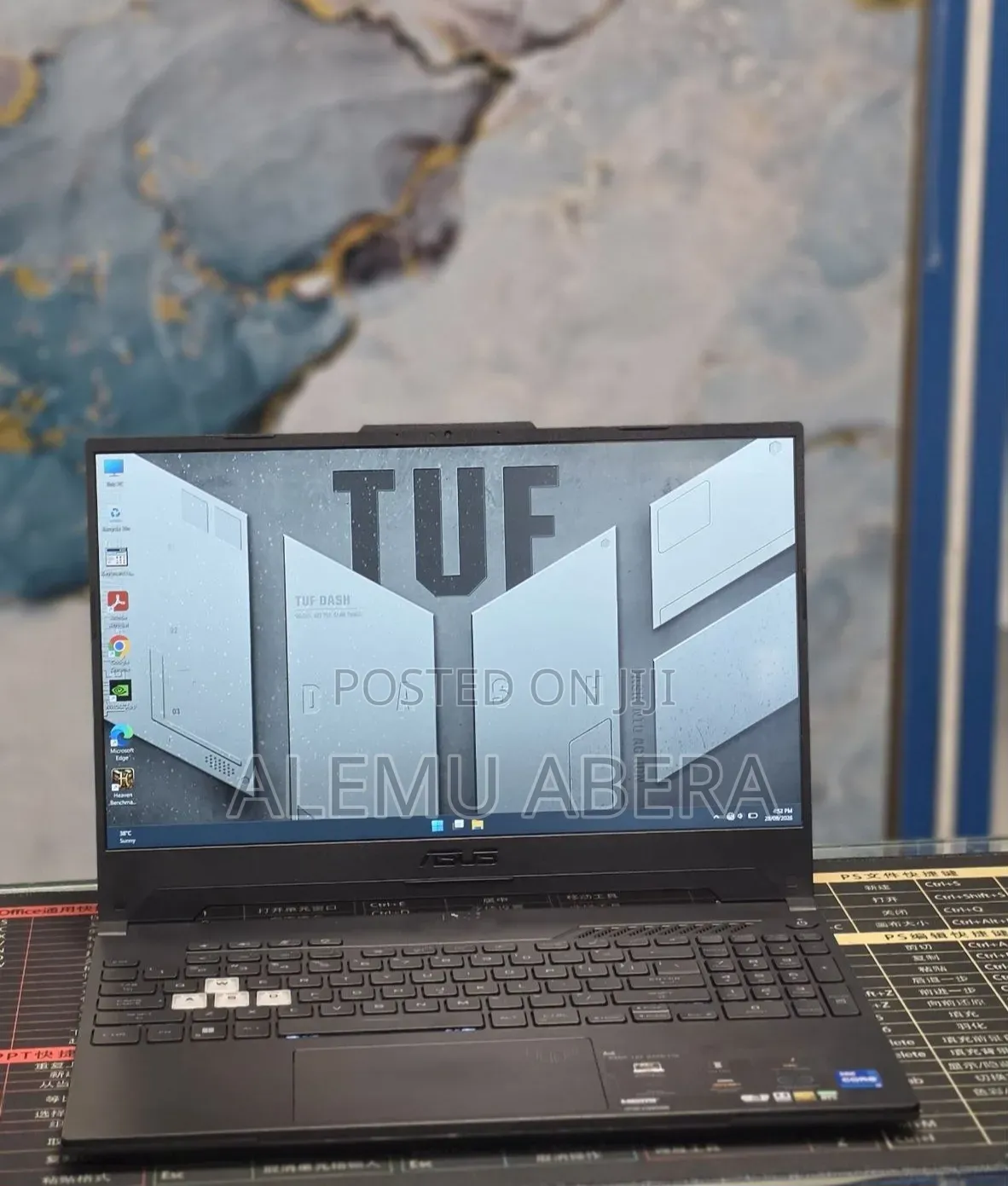New Laptop Asus TUF Dash F15 16GB Intel Core i7 SSD 512GB