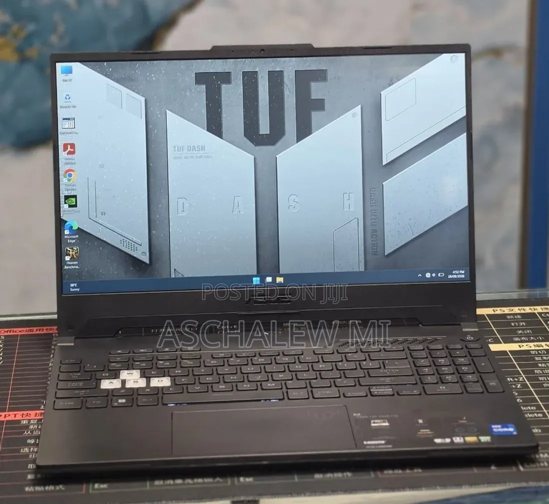 New Laptop Asus TUF Dash F15 16GB Intel Core i7 SSD 512GB