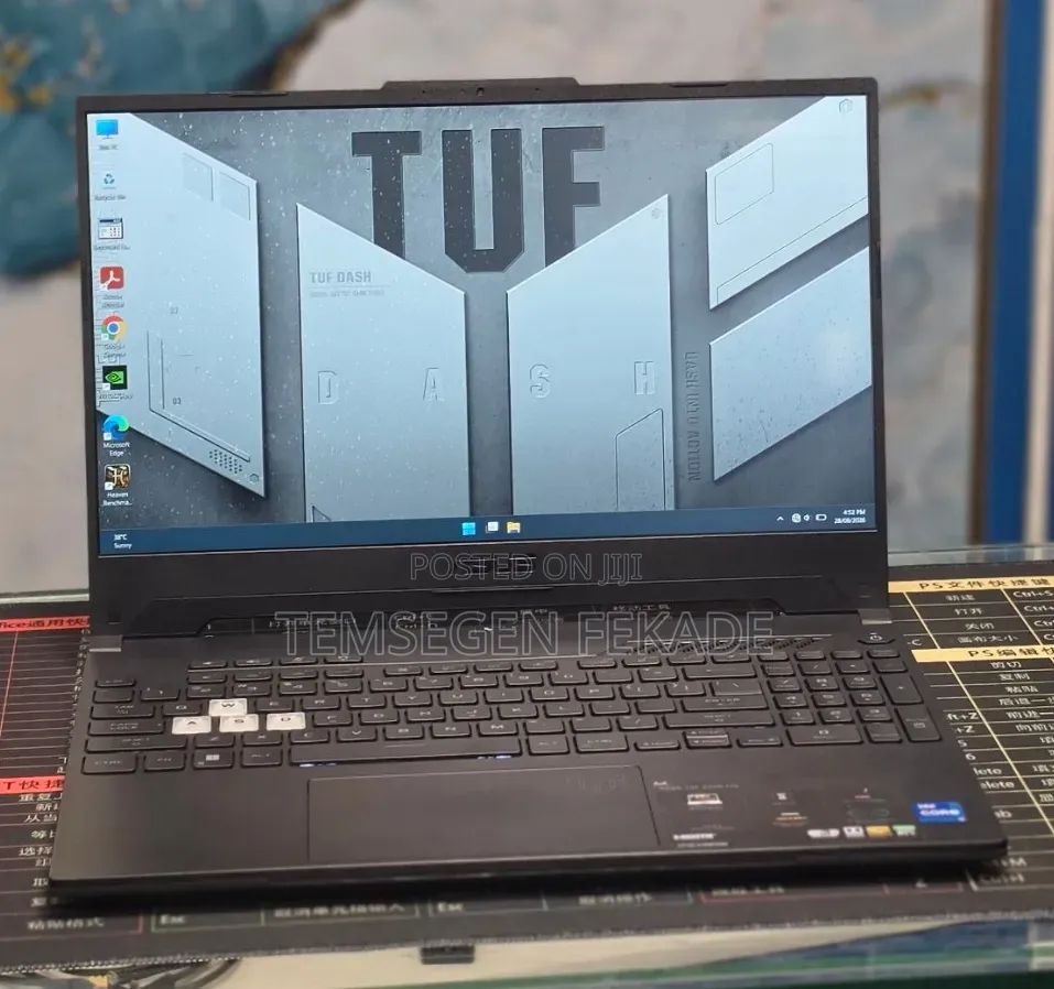 New Laptop Asus TUF Dash F15 16GB Intel Core i7 SSD 512GB