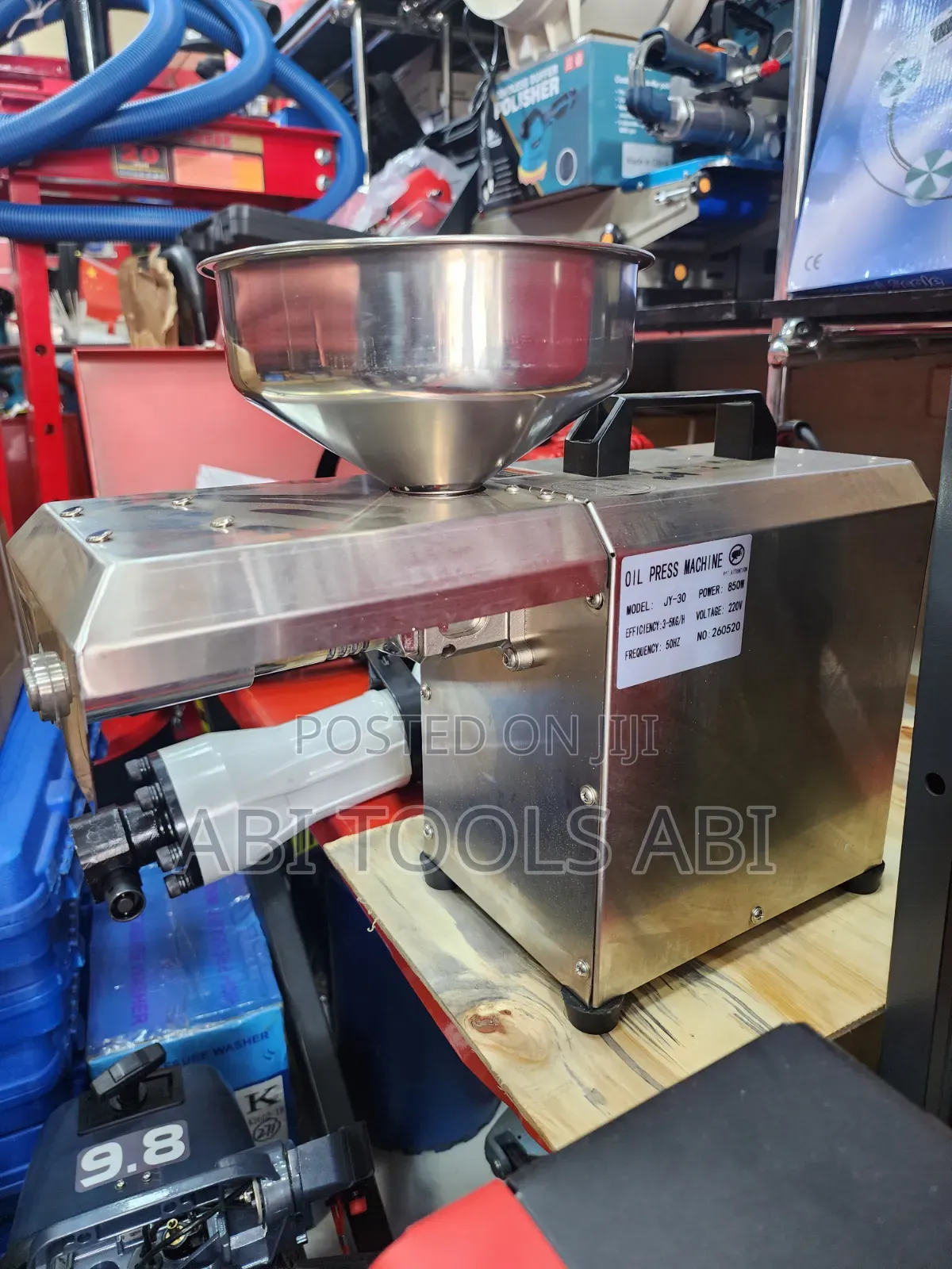 Steel Oil Press Machine