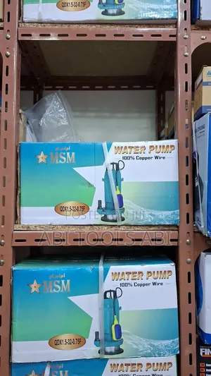 MSM 1hp  Submersible Water Pump