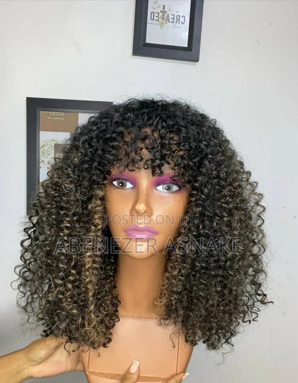 High Light Mesh Bang Cup