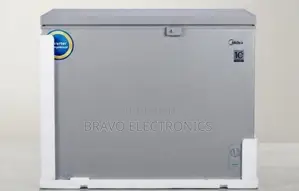 🧊 Midea Chest Freezer With Inverter Compressor & Key Lock – Gray 🧊❄️