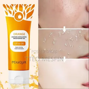 ሠውነት ማቅያ ጄል,Orange Enzymes Exfoliating Brightening Gel