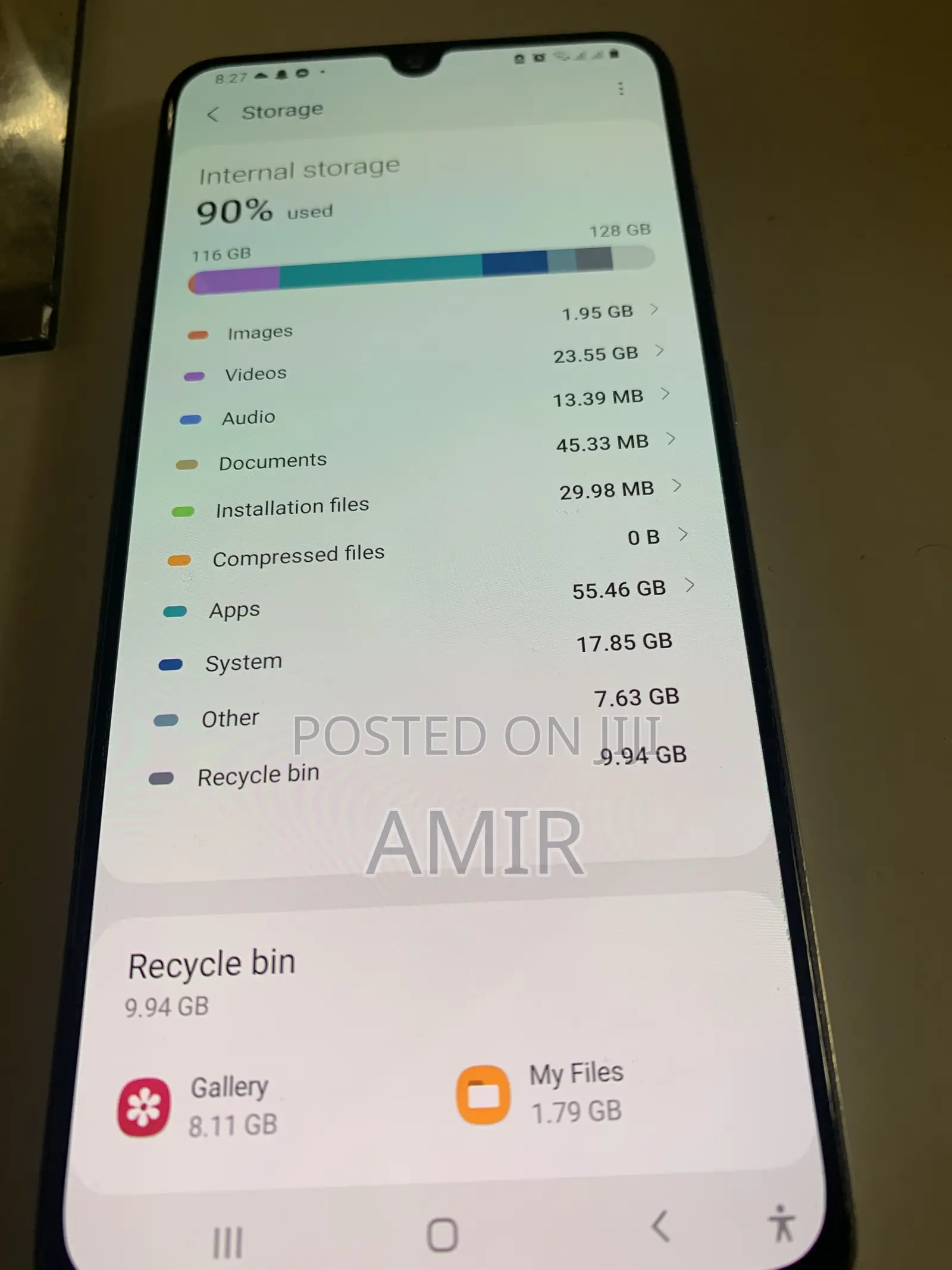 Samsung Galaxy A70 128 GB White