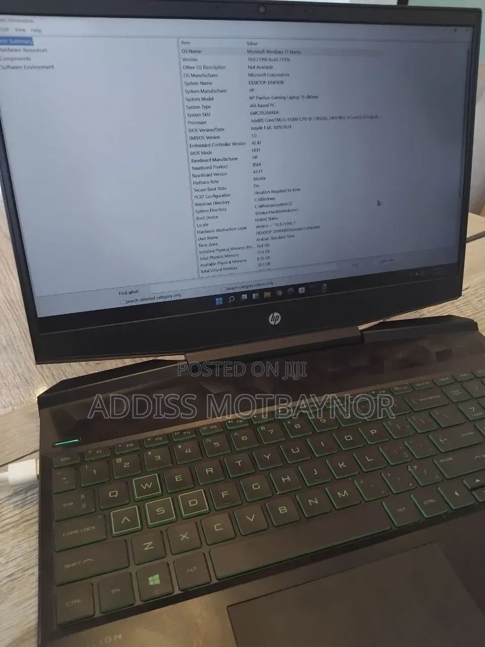 New Laptop HP Pavilion 15 16GB Intel Core i5 SSD 512GB