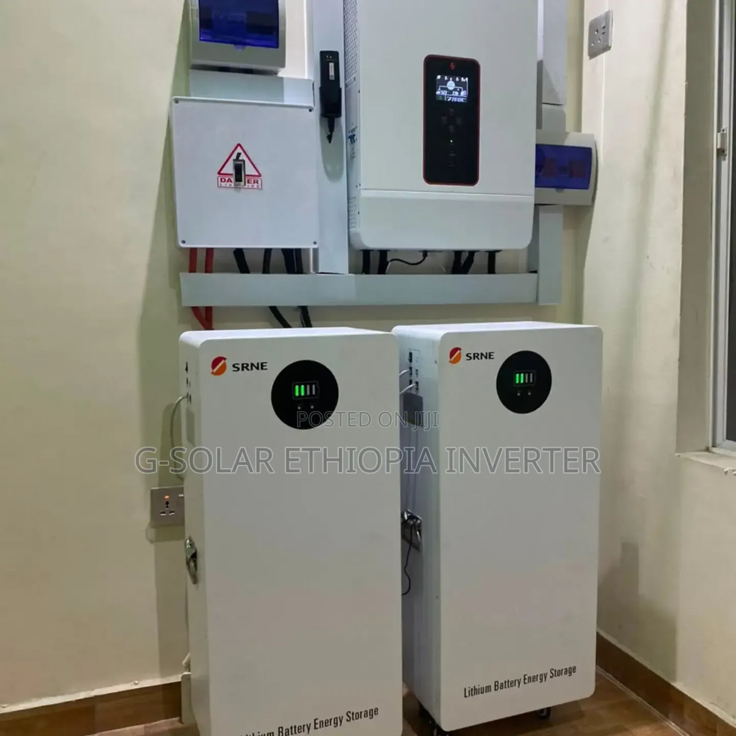 SRNE 5kw -20kw Solar Power System Available in Ethiopia