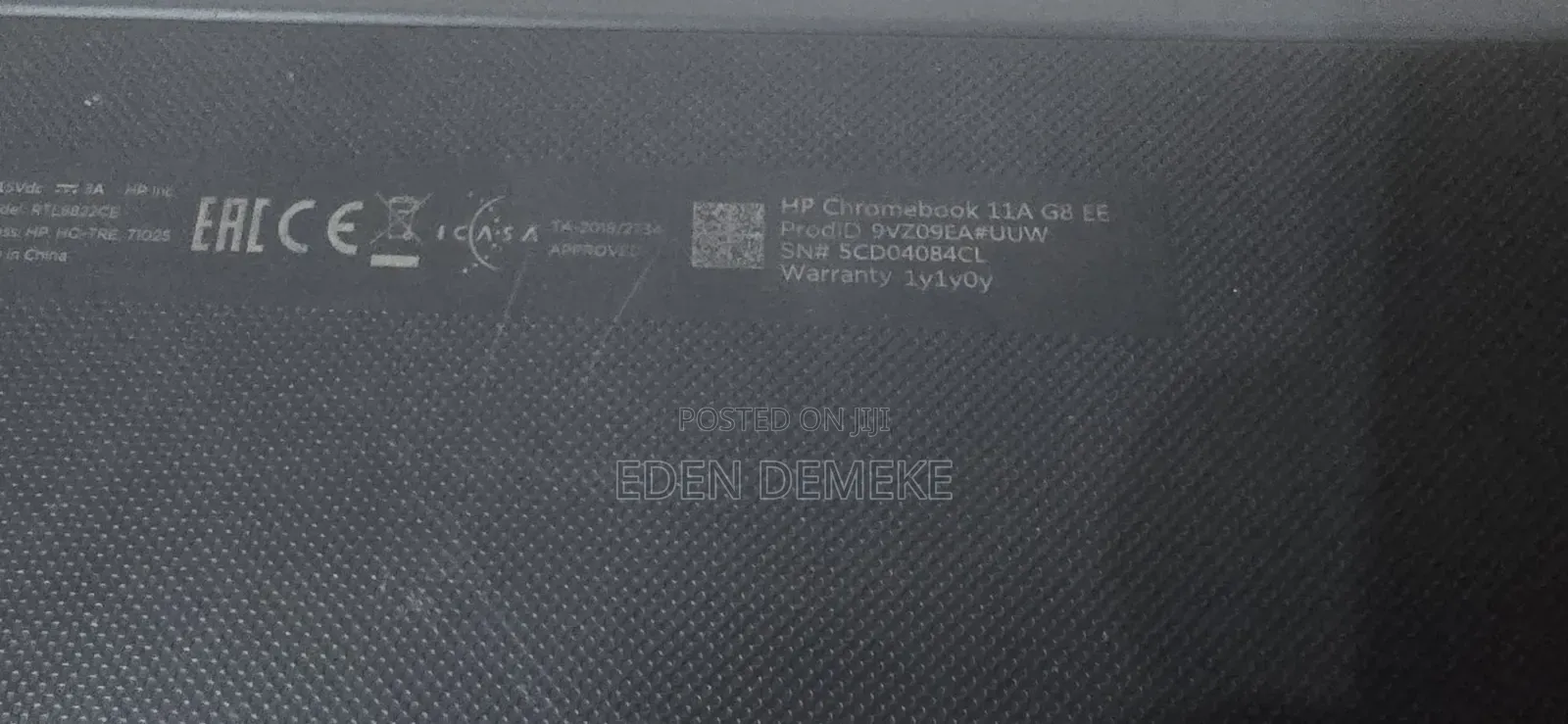 Laptop HP Chromebook 11 4GB AMD A4 HDD 32GB