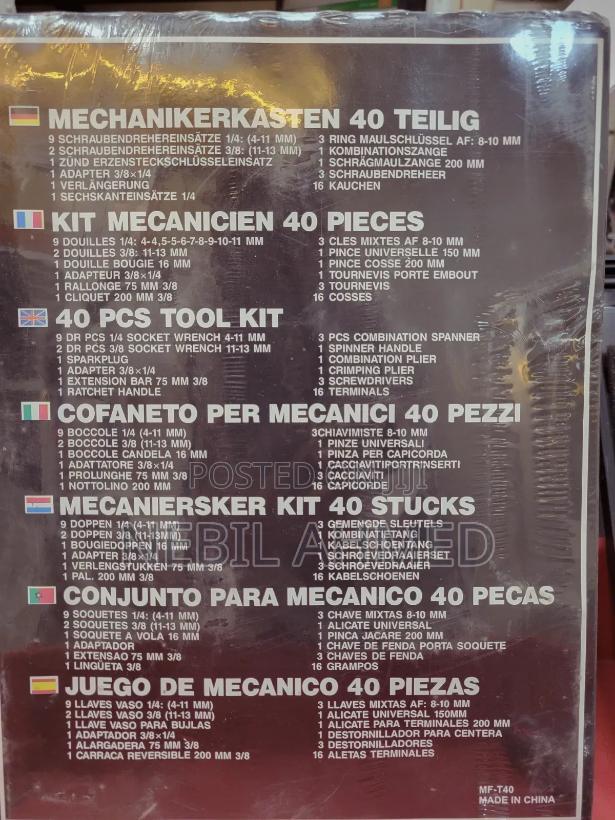 Tool Kit 40 Pieces