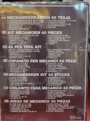 Tool Kit 40 Pieces