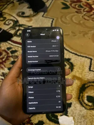 Apple iPhone 11 Pro Max 64 GB Black