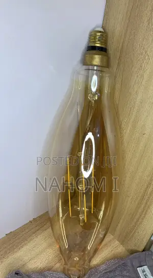 LED Amber Filament (Energy-Saving, Long Life, Warm Golden Glow).