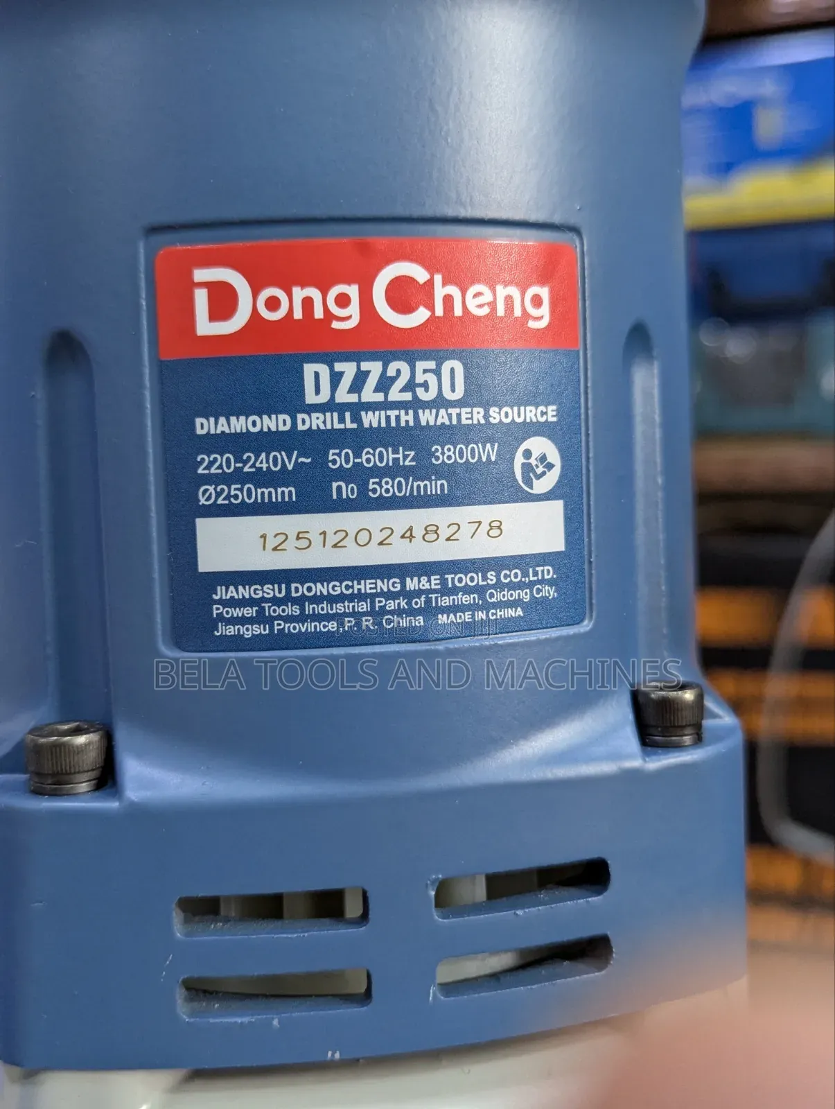 DongCheng Diamond Core Drill 3800w High Power High Quality