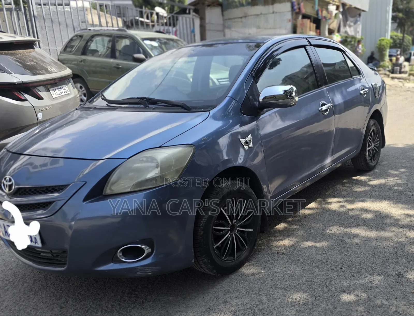 Toyota Yaris 2007 Gray