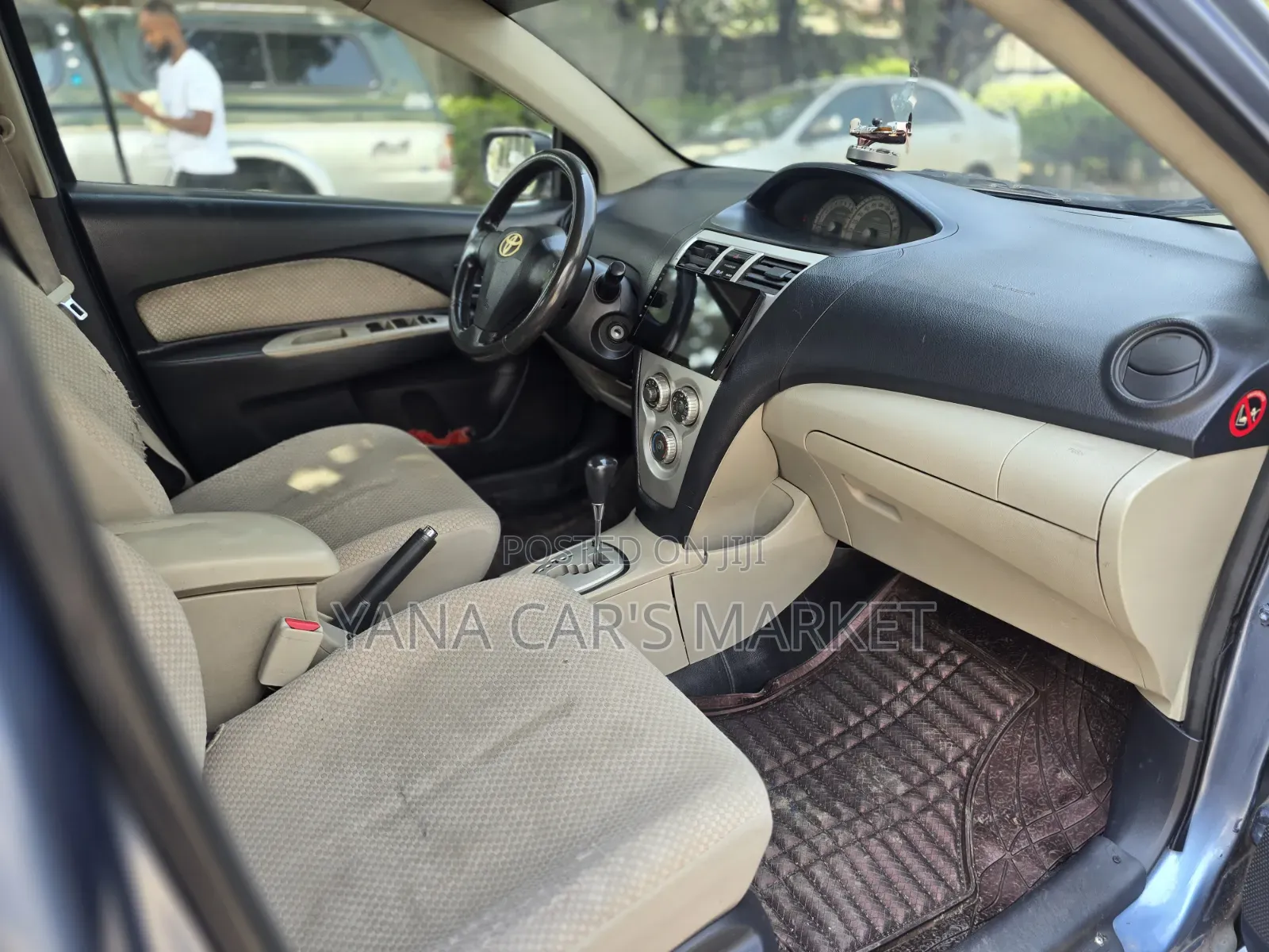 Toyota Yaris 2007 Gray