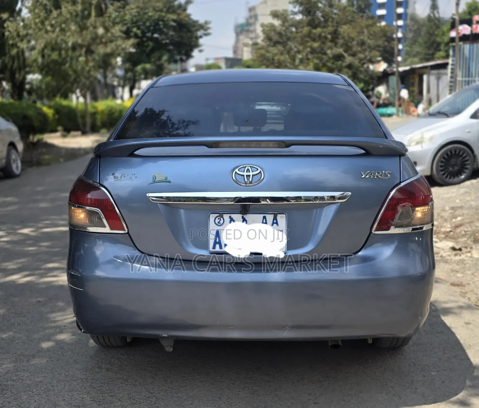 Toyota Yaris 2007 Gray