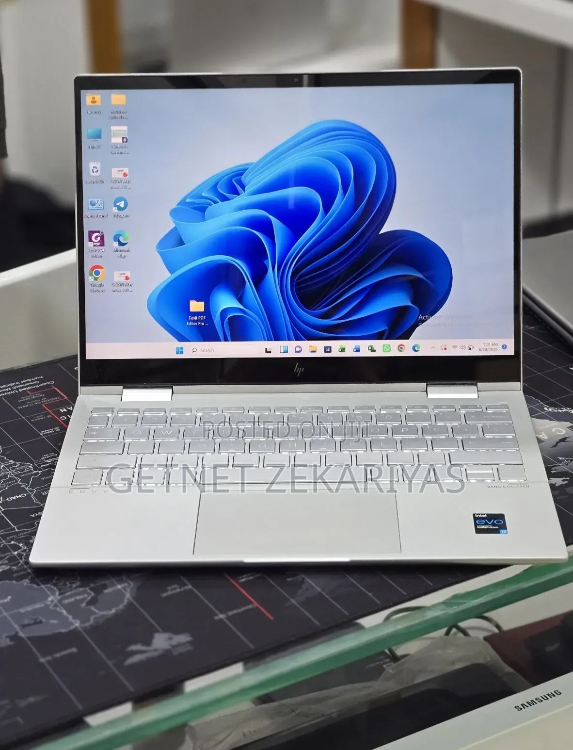 New Laptop HP Envy x360 16GB Intel Core i7 SSD 512GB