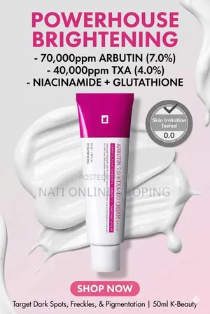 TOSOWOONG Arbutin 7.0 + TXA 4.0 Cream