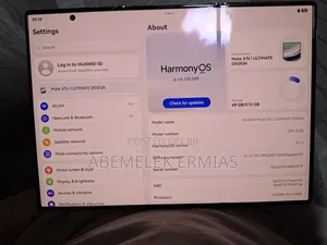 New Huawei Mate XT Ultimate Design 512 GB Black