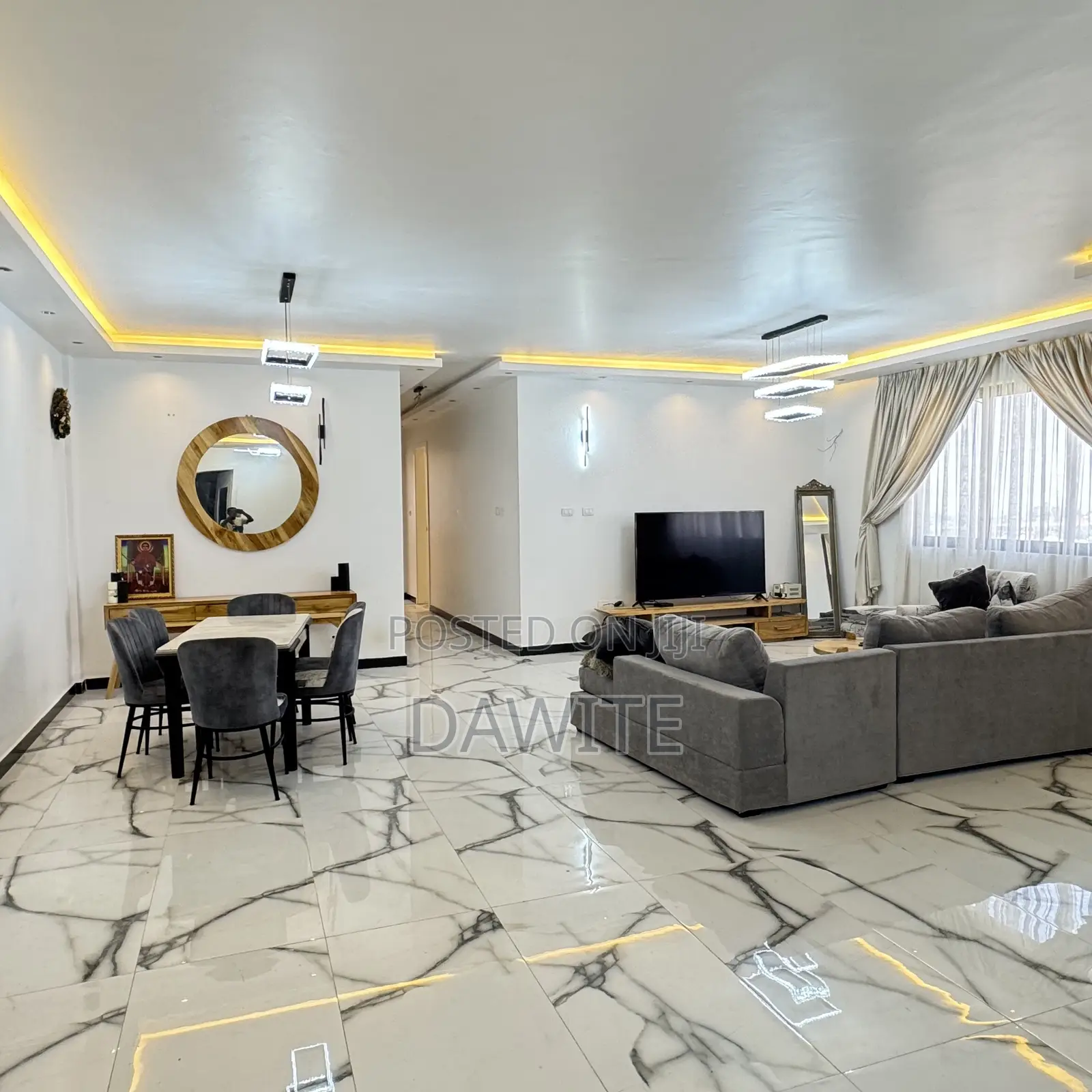 Furnished 3bdrm Apartment in Bole for sale