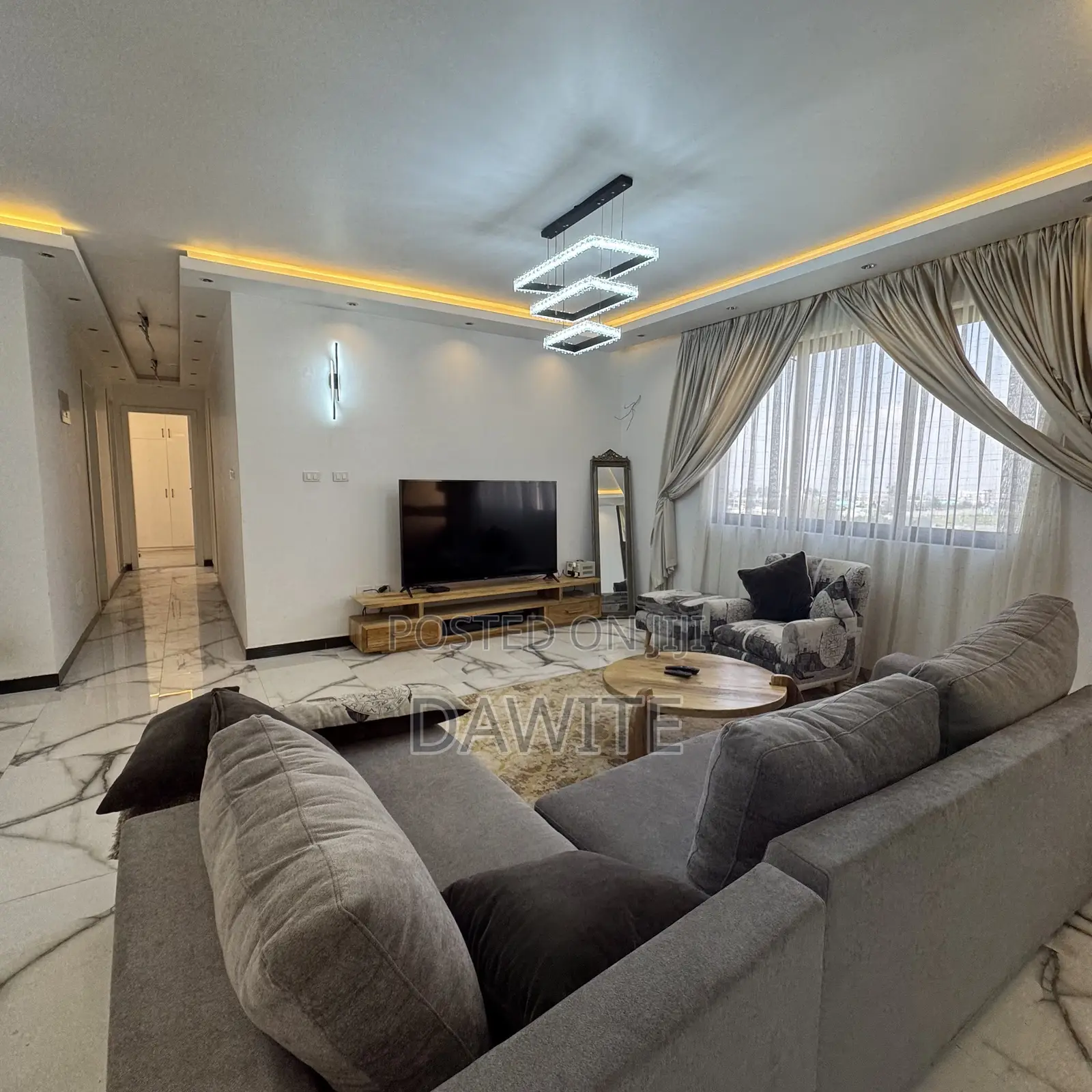 Furnished 3bdrm Apartment in Bole for sale