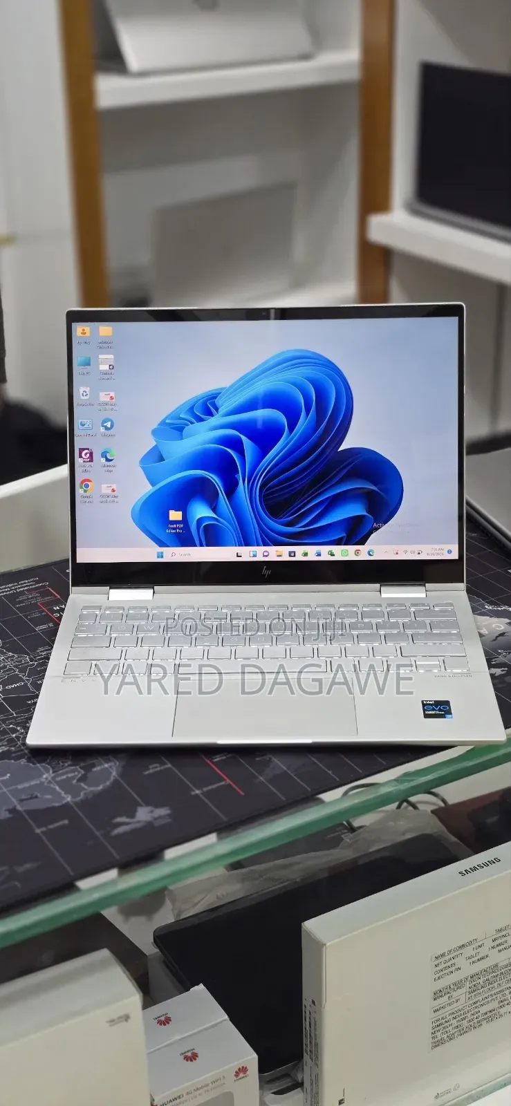 New Laptop HP Envy x360 16GB Intel Core i7 SSD 512GB