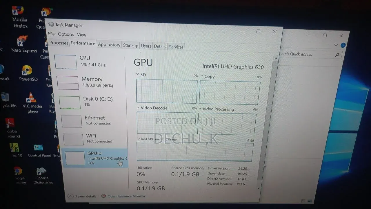 New Desktop Computer HP ProDesk 600 G4 4GB Intel Core i3 HDD 500GB