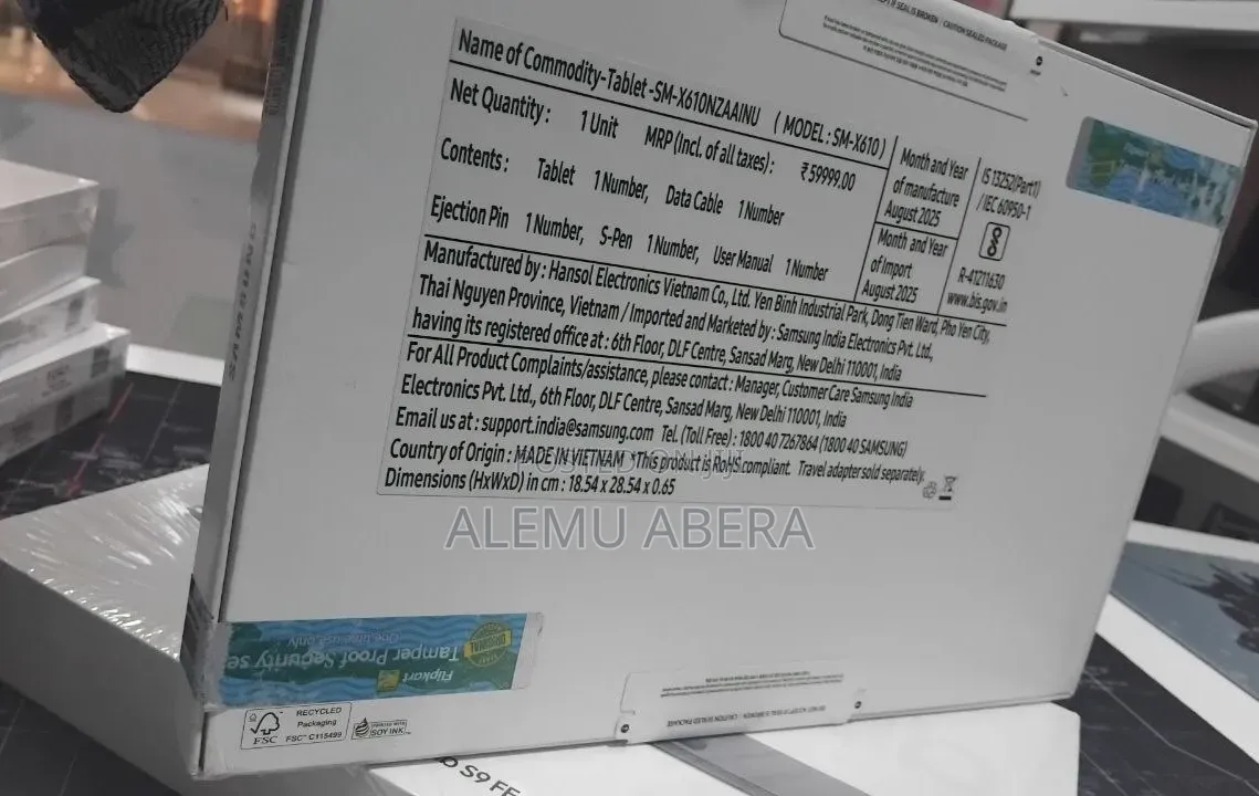 New Samsung Galaxy Tab S9 FE+ 128 GB