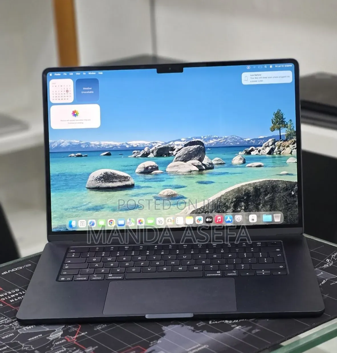 New Laptop Apple MacBook Air 2025 M4 16GB Apple M4 SSD 256GB