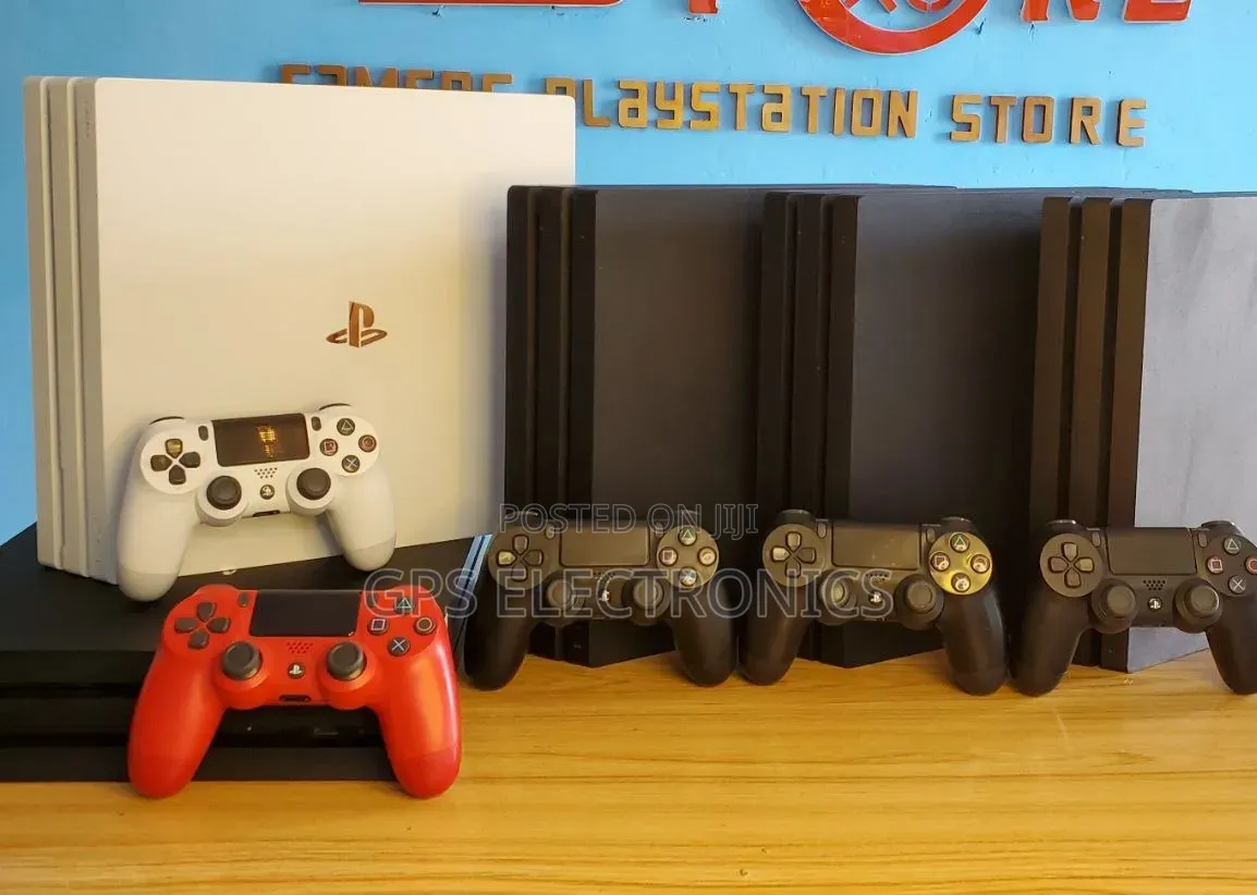 PS4 Pro የGaming ኮንሶል – ከ2 Joystick ጋር