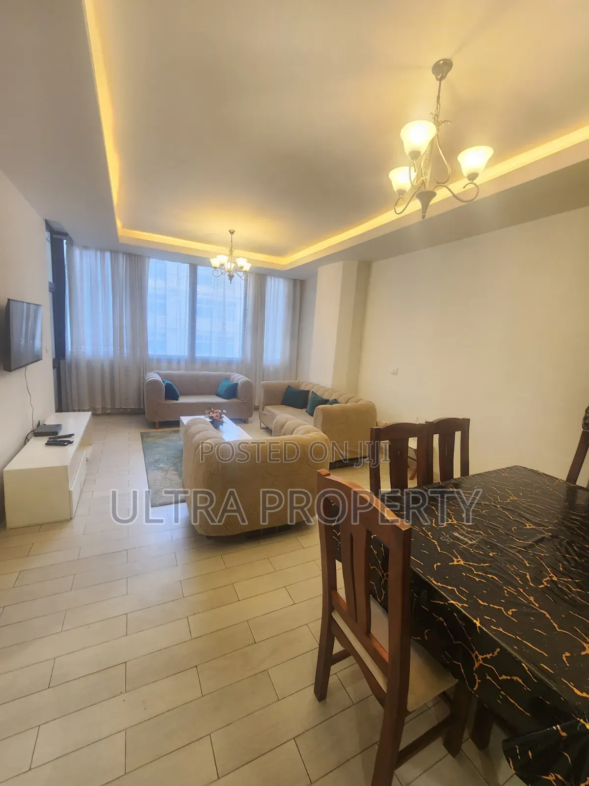 Furnished 3bdrm Apartment in Alsam Real Estate, Bole for rent