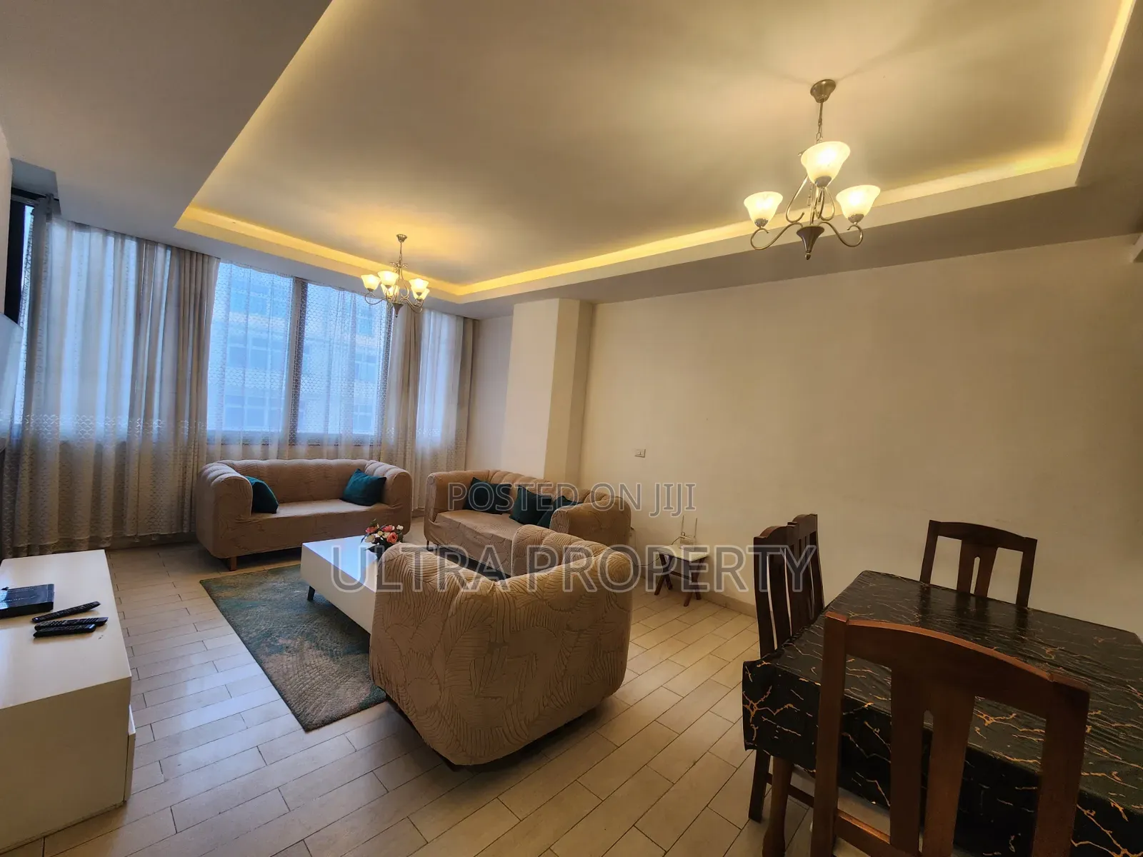 Furnished 3bdrm Apartment in Alsam Real Estate, Bole for rent