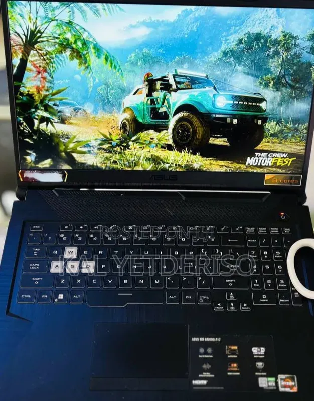 New Laptop Asus TUF Gaming A17 16GB AMD Ryzen 7 SSD 512GB
