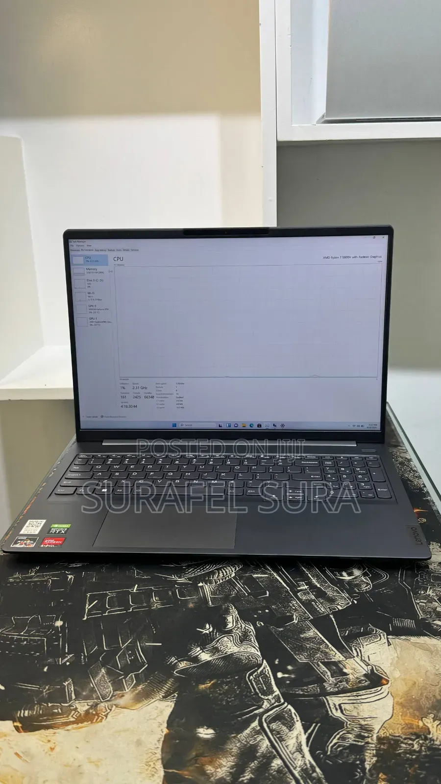 New Laptop Lenovo IdeaPad 1 16GB AMD Ryzen 7 SSD 512GB