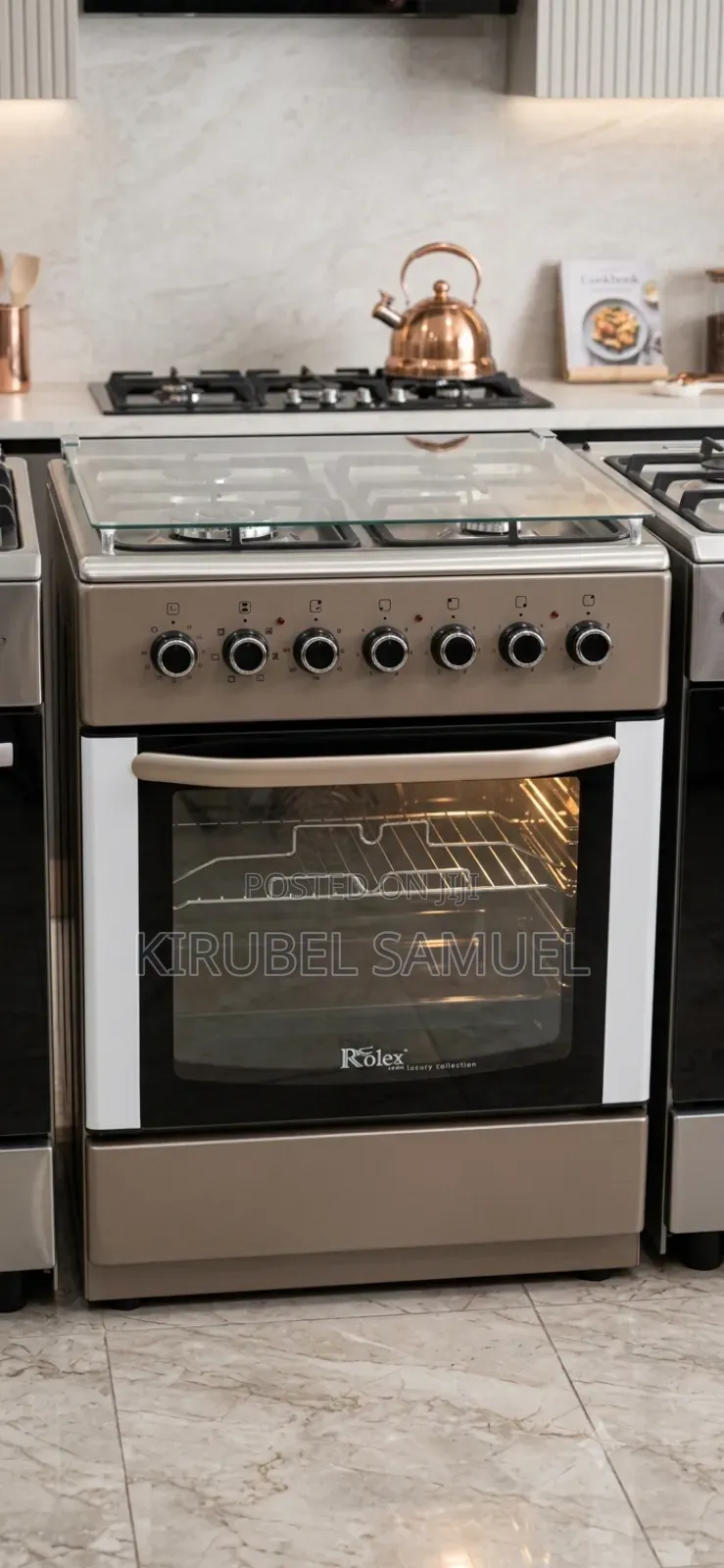 Rolex 4-Plate Electric Cooker & Oven
​Key Features