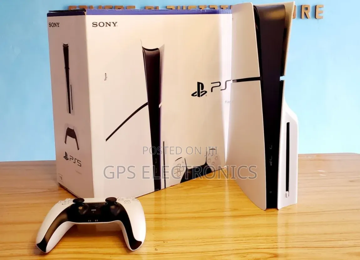 🔥 PS5 Slim New – ከ Original Joystick ጋር