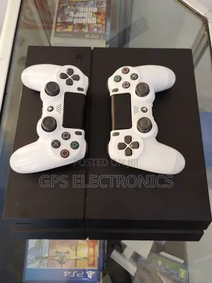 PS4 FAT ከ2 Original Controller ጋር – ዝግጁ ለመጫወት