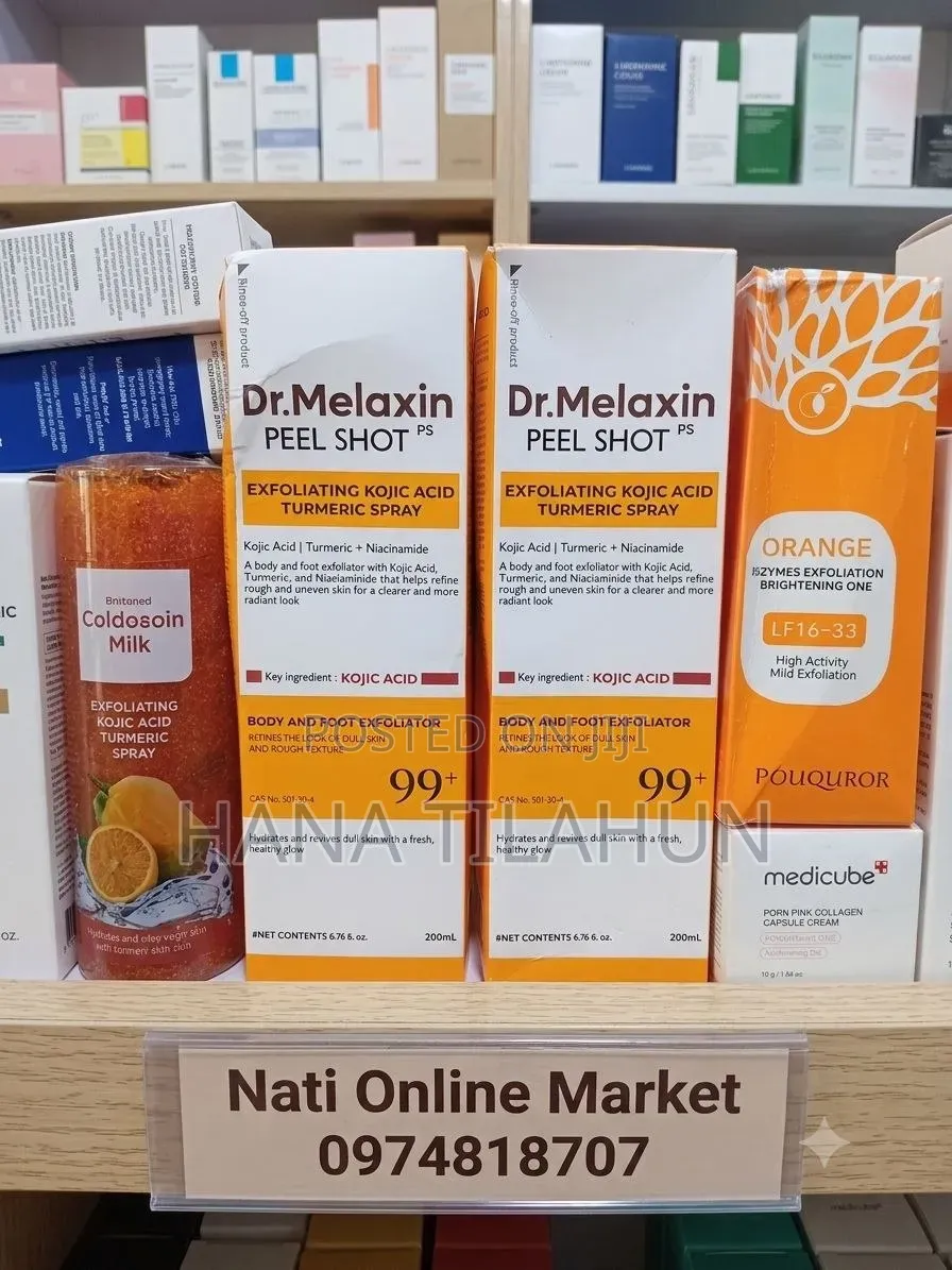 Dr. Melaxin Peel Shot - Exfoliating Kojic Acid Turmeric Spray