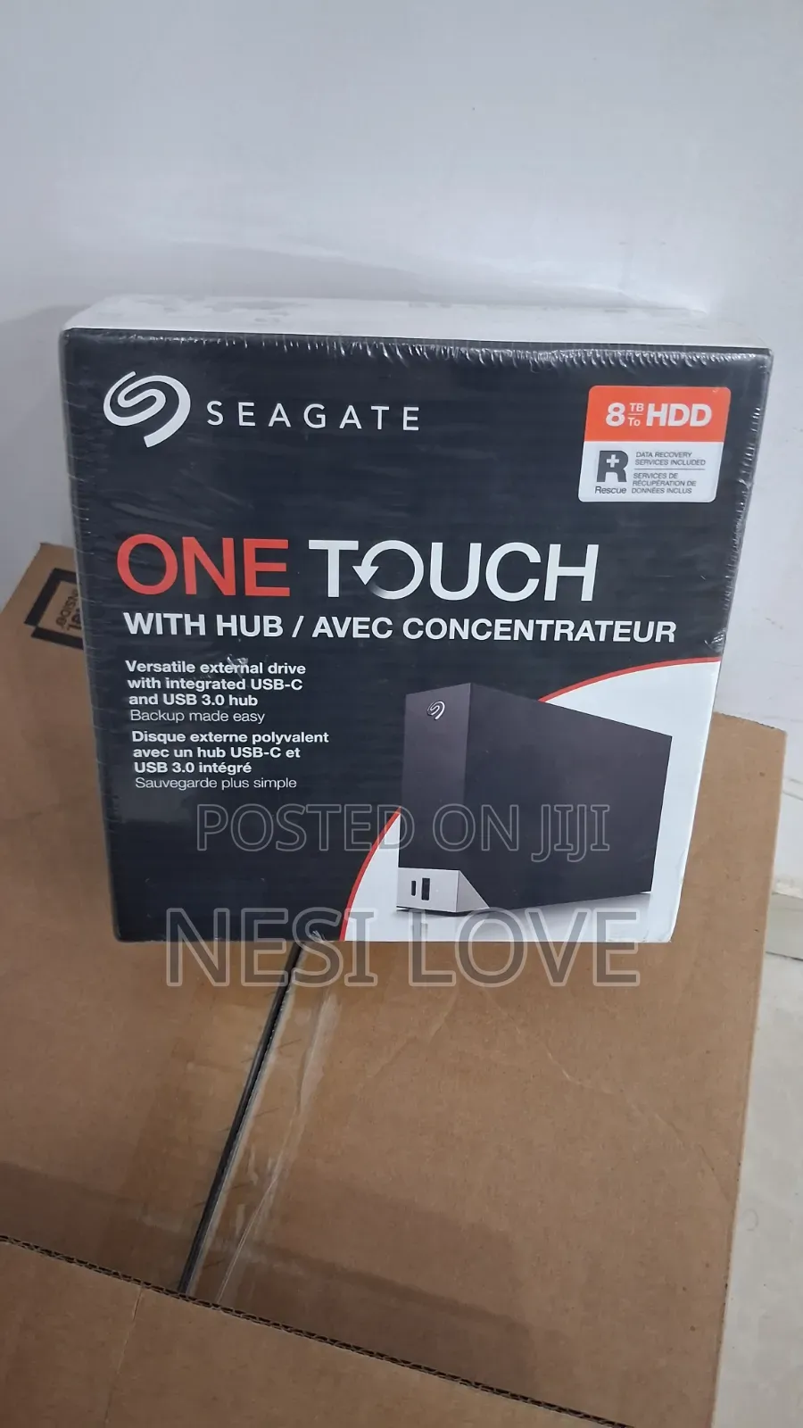 8TB Seagate One Touch External Hard Disk Storage