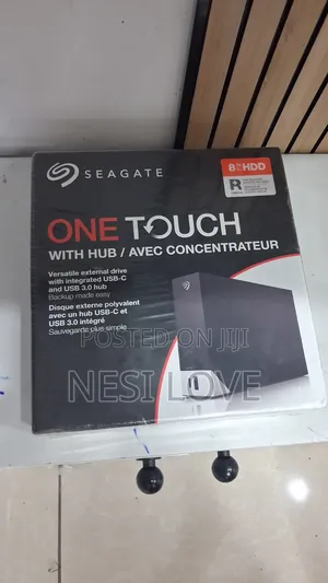 8TB Seagate One Touch External Hard Disk Storage