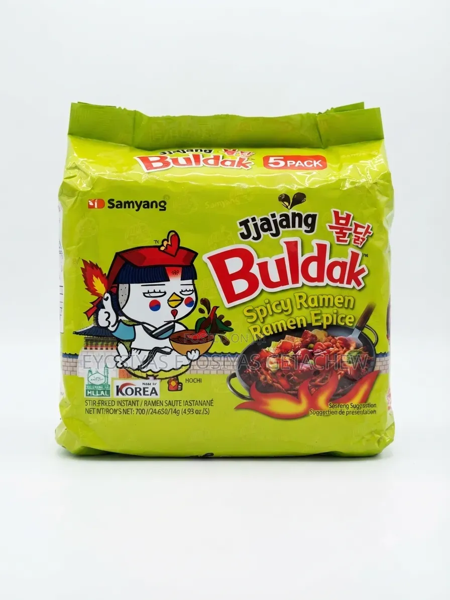 ​Samyang Buldak Jajang Hot Chicken Ramen (5-Pack)