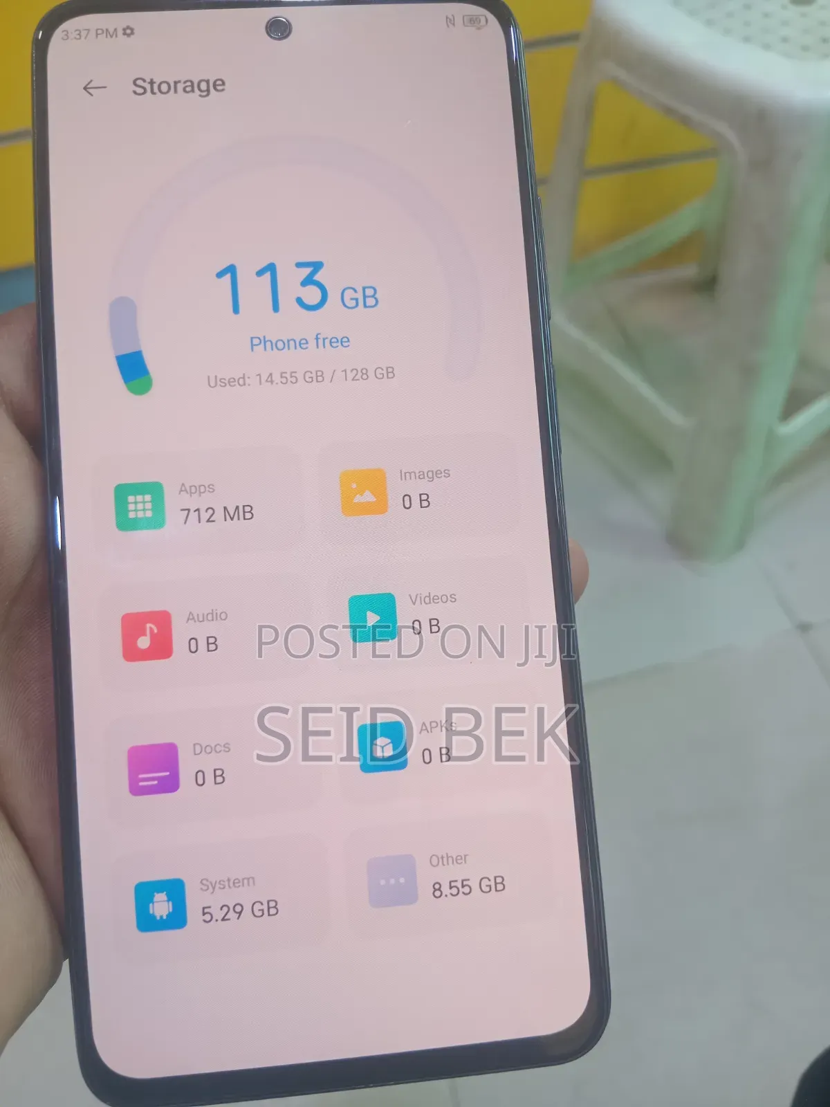 ZTE V40 Pro 128 GB Black