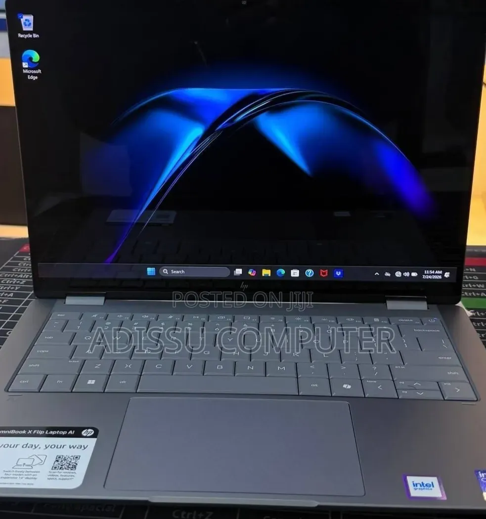 New Laptop HP OmniBook X Flip 14" 16GB Intel Core Ultra 7 SSD 1T