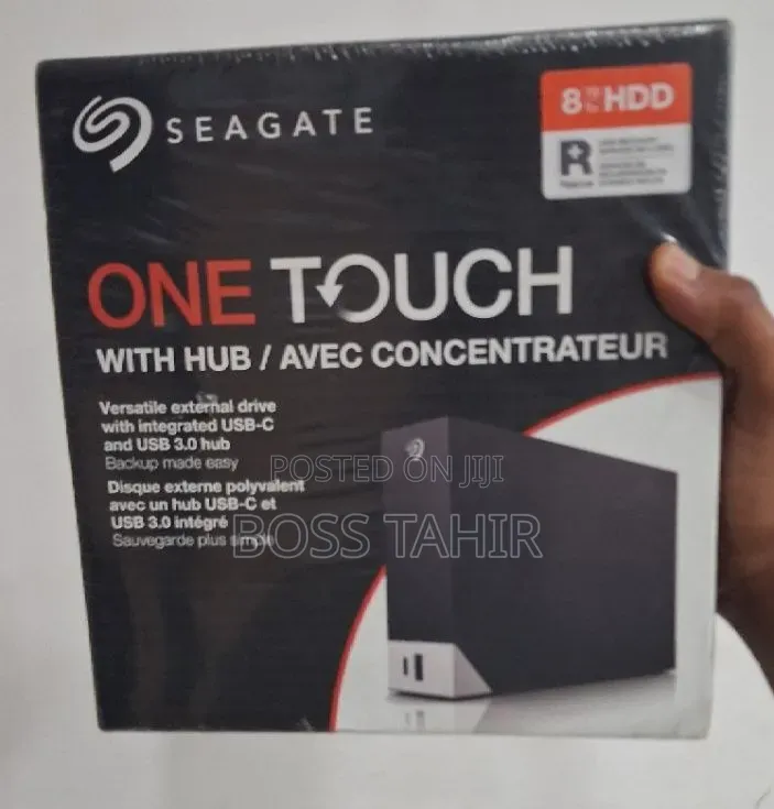 Segate One-Touch 8tr Hard Disk