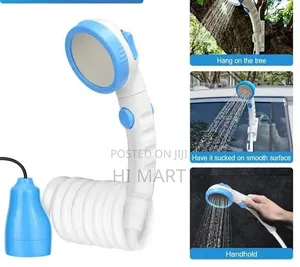 Rechargeable and Portable Shower Pump