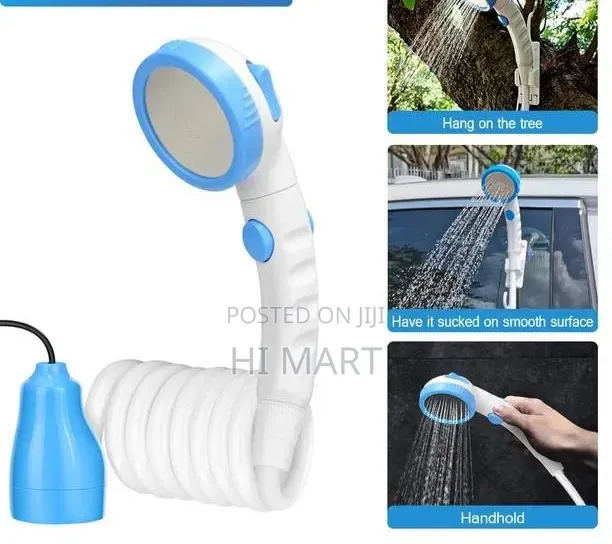 Rechargeable and Portable Shower Pump