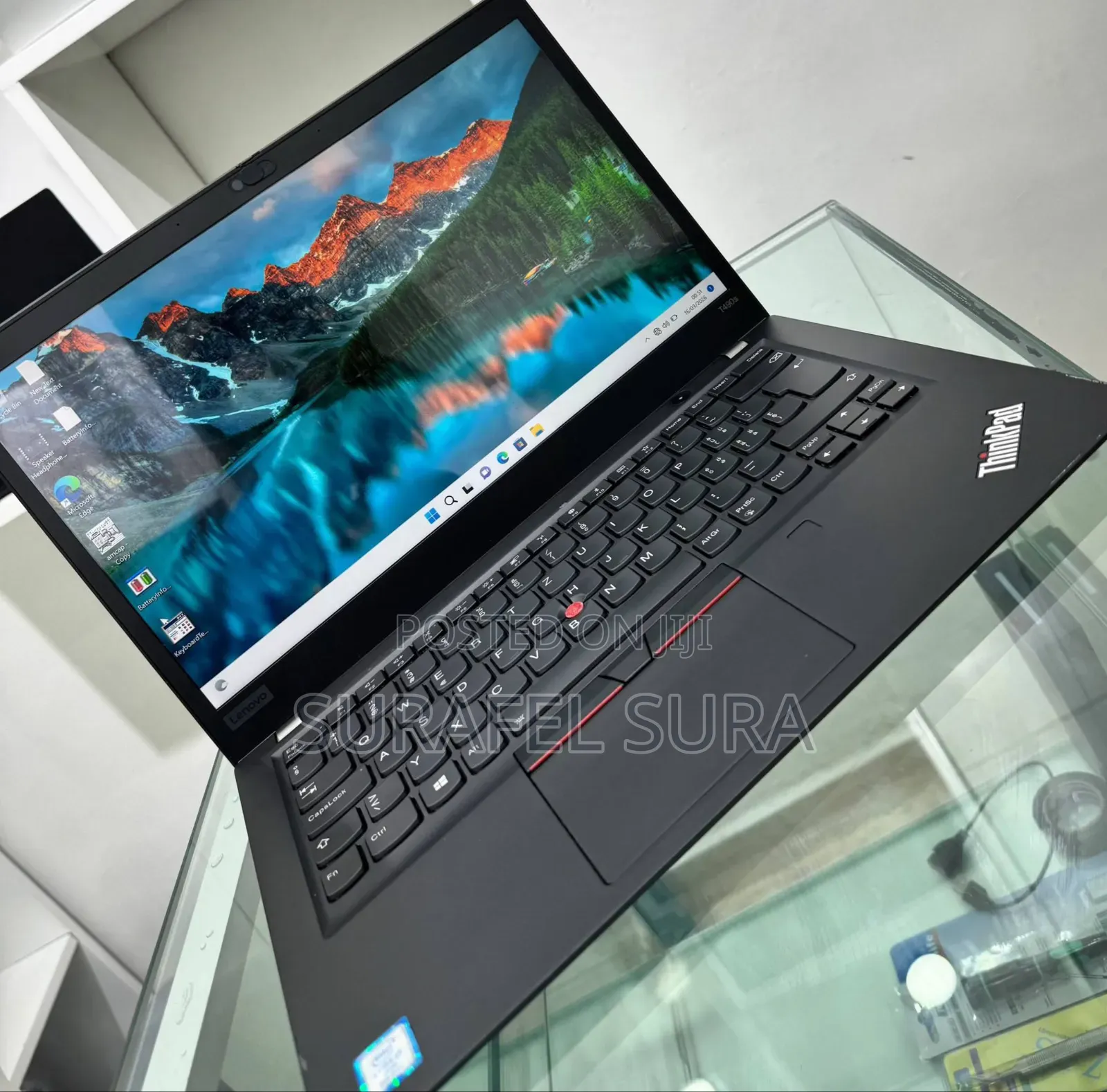 New Laptop Lenovo ThinkPad T490s 16GB Intel Core i7 SSD 512GB
