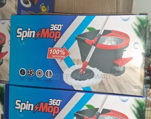 360° Spin Mop and Bucket Floor Cleaning System ያለ እጅ መጭመቂያ ያለው መወልወያ